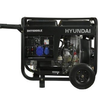 Generador HYUNDAI Diesel 5/5,5 Kw/kva Partida Eléctrica Monofásico Abierto