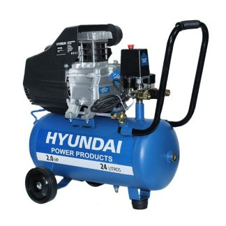 Compresor HYUNDAI Monofásico 2HP 24L 115PSI Directo
